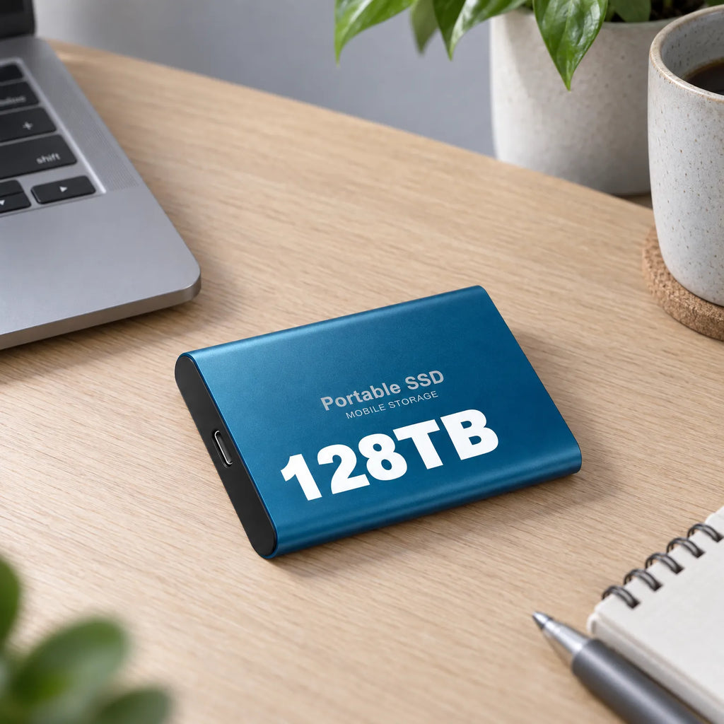 128 TB External SSD For Video Editing And Fast Portable Storage