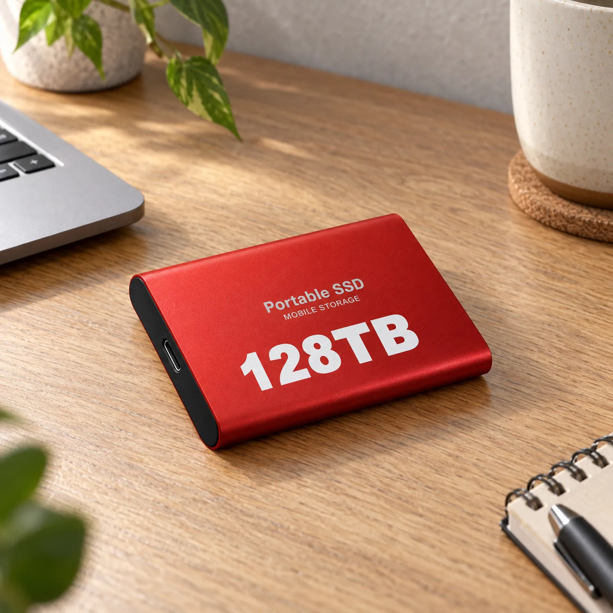 128 TB External SSD For Video Editing And Fast Portable Storage