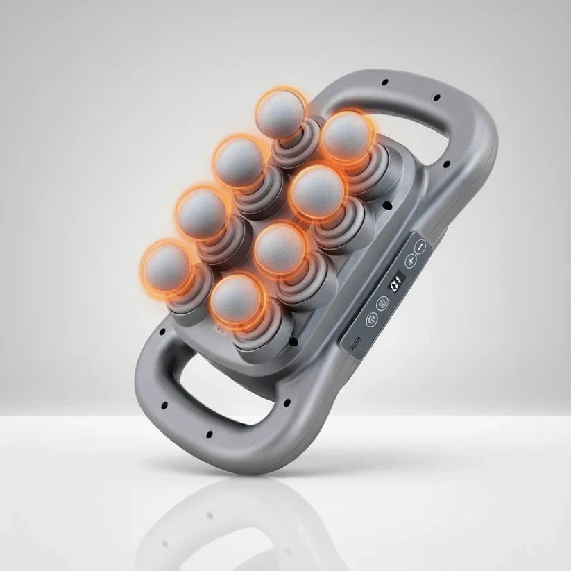 Eight rolling heads