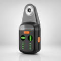 DustDock™ Drill Dust Collector with Laser Level — Wall-Mounted Vacuum Suction
