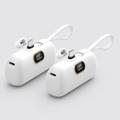 PocketVolt™ Mini Capsule Power Bank — Built-In USB-C Plug, No Cable Needed