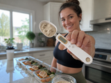 ScoopSense spoon scale portioning protein powder for meal prep
