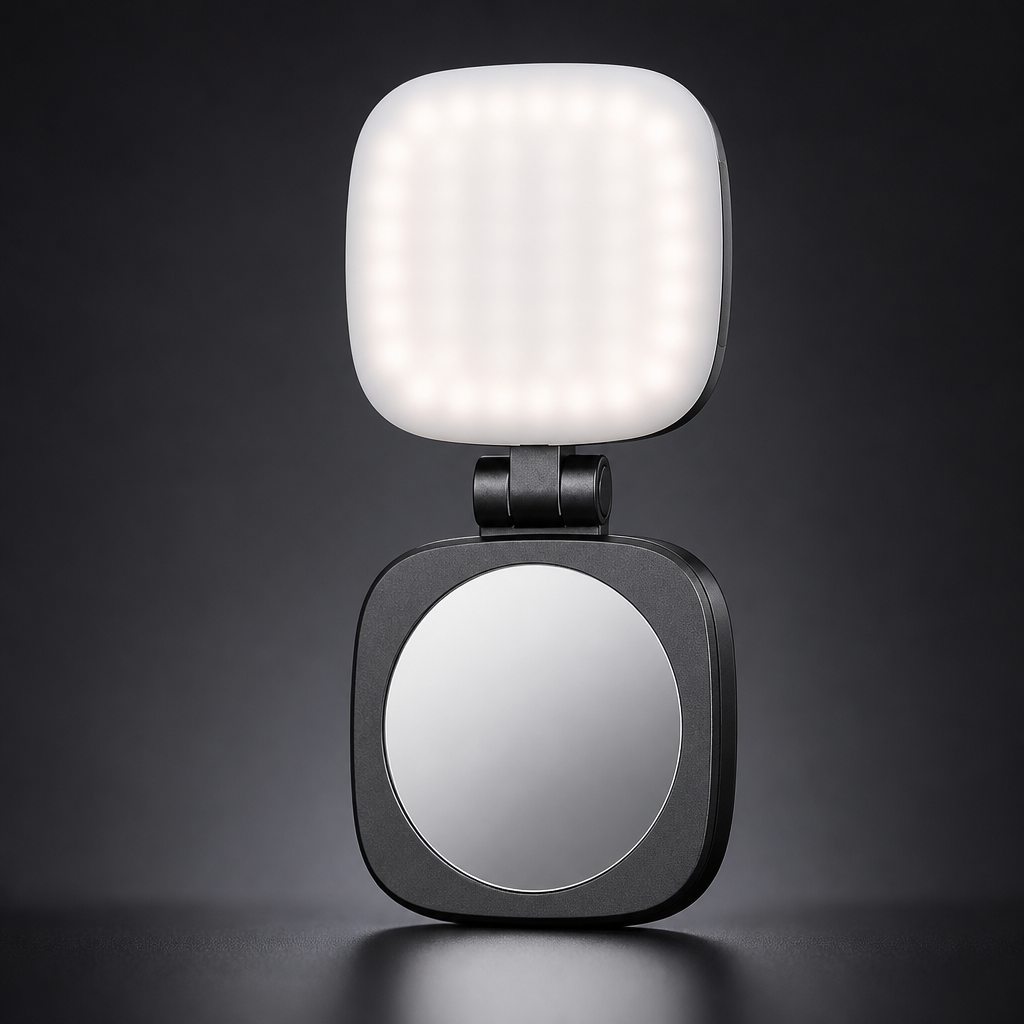 FrameGlow magnetic phone fill light studio shot