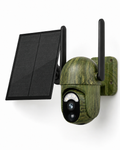 Solar-Powered Wireless Security Camera with 4G LTE or Wi-Fi, 2K, PTZ, Night Vision 1