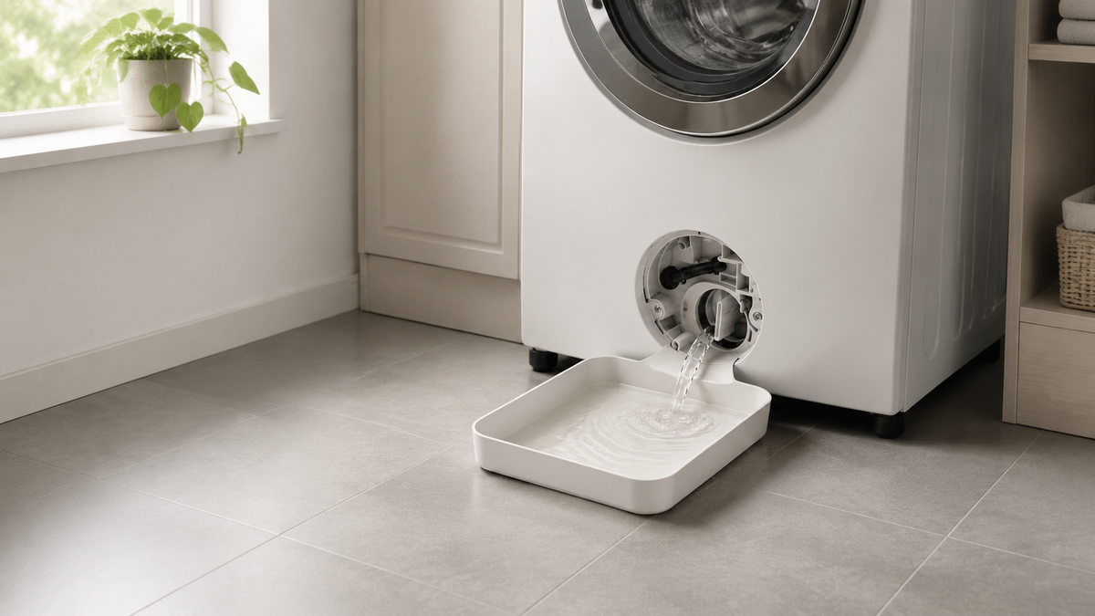 CLEAN THE FILTER. KEEP THE FLOOR DRY.