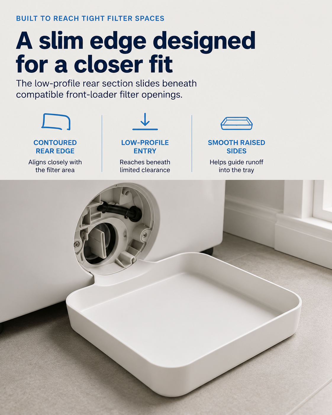 Why does cleaning one filter soak half the floor?