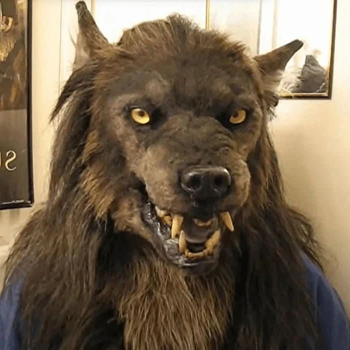 Lifelike Werewolf Mask for Halloween Costumes and Cosplay 3
