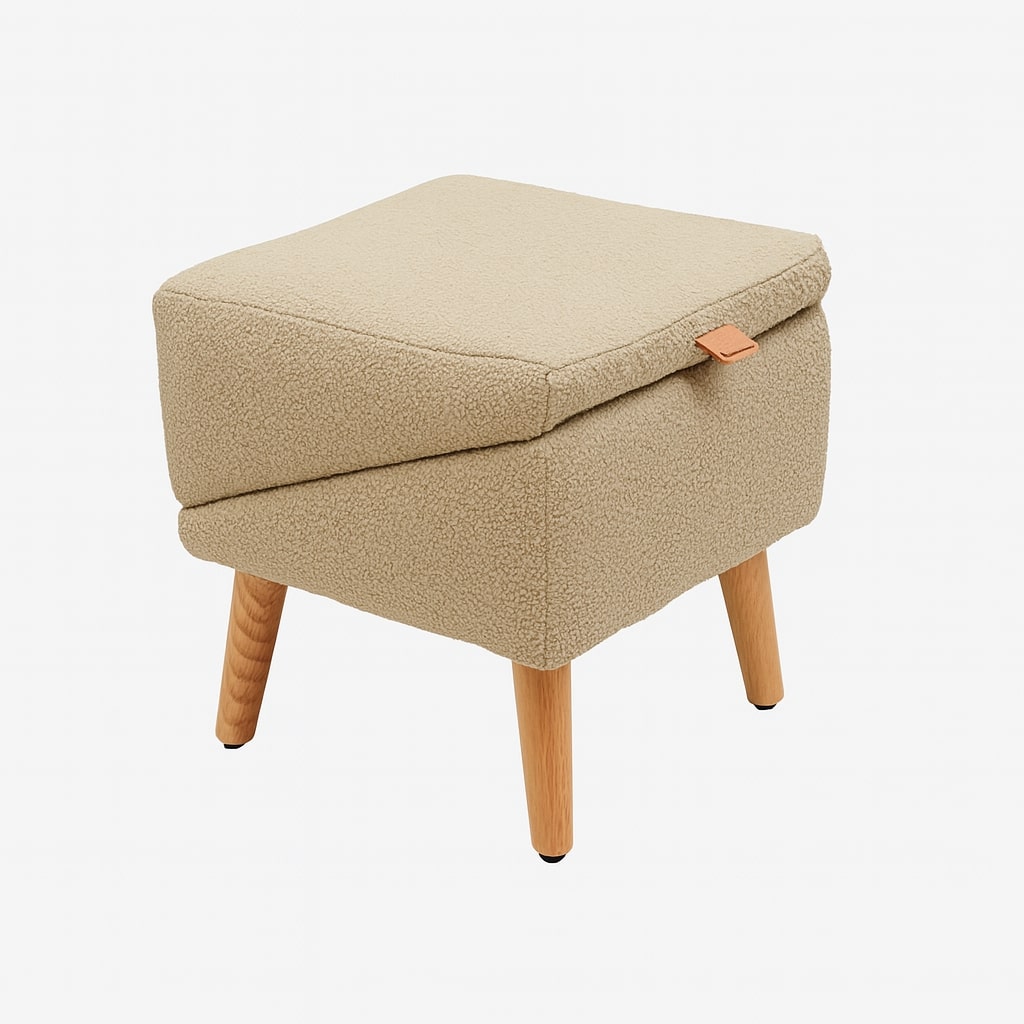 Pet Stair Stool - Foldable Foam Steps for Sofas & Beds