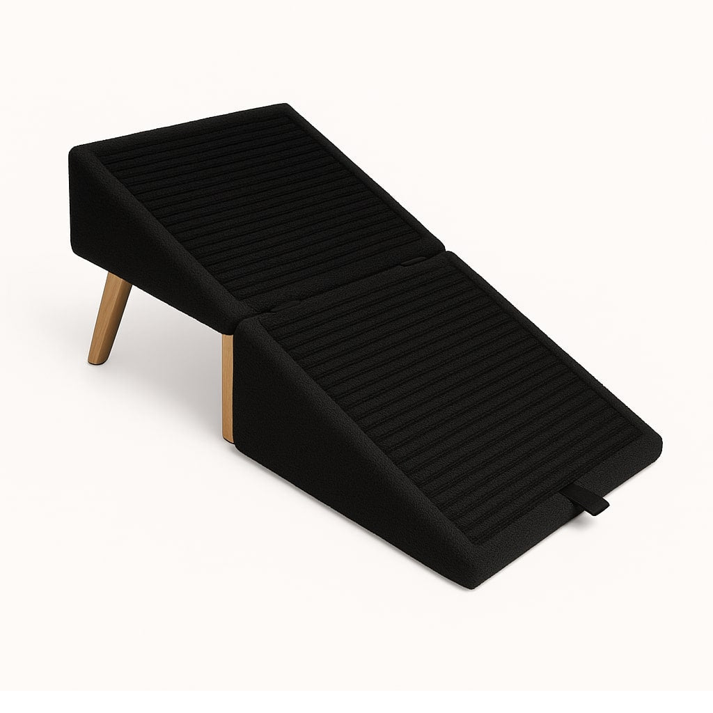 Pet Stair Stool - Foldable Foam Steps for Sofas & Beds