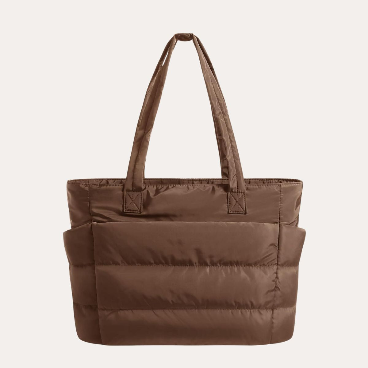 Quilted Puffy Tote Bag - Stylish, Roomy 20L Everyday Carryall 23