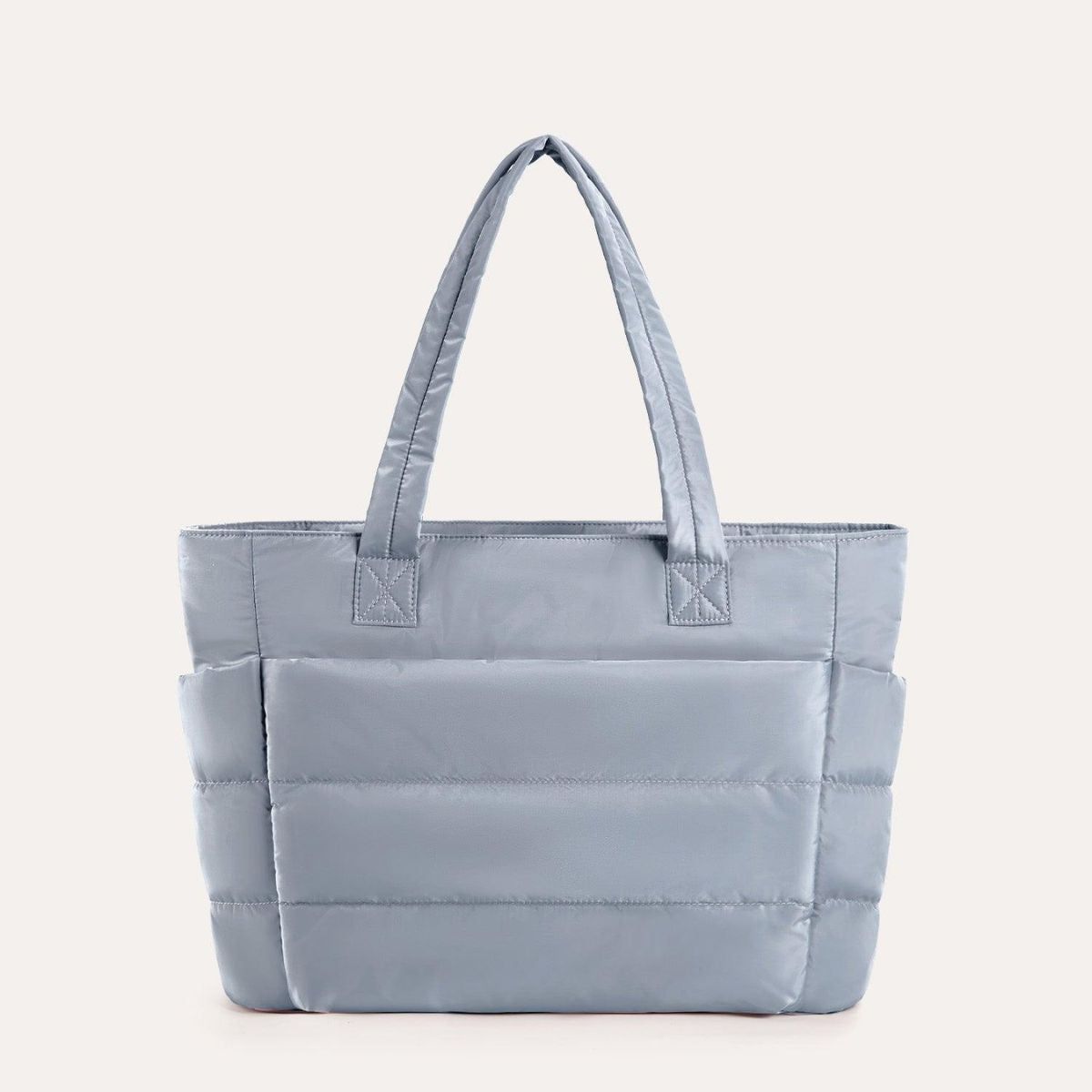 Quilted Puffy Tote Bag - Stylish, Roomy 20L Everyday Carryall 17