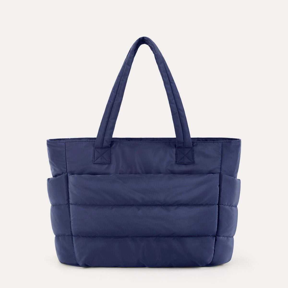 Quilted Puffy Tote Bag - Stylish, Roomy 20L Everyday Carryall 18