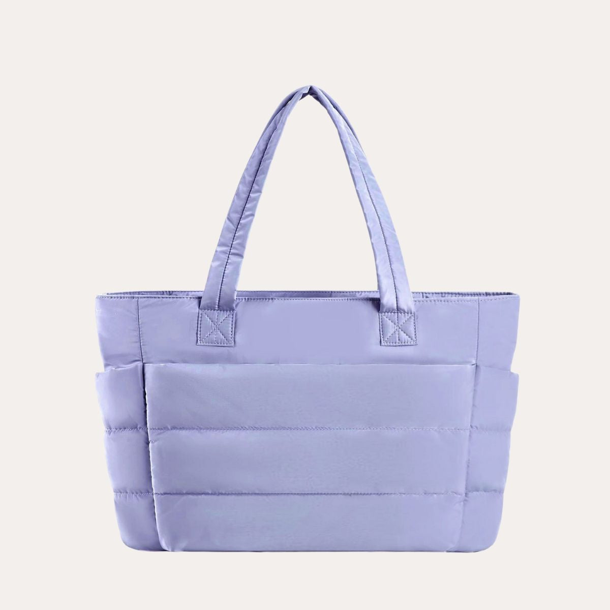 Quilted Puffy Tote Bag - Stylish, Roomy 20L Everyday Carryall 19