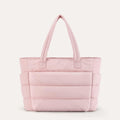 Quilted Puffy Tote Bag - Stylish, Roomy 20L Everyday Carryall 1