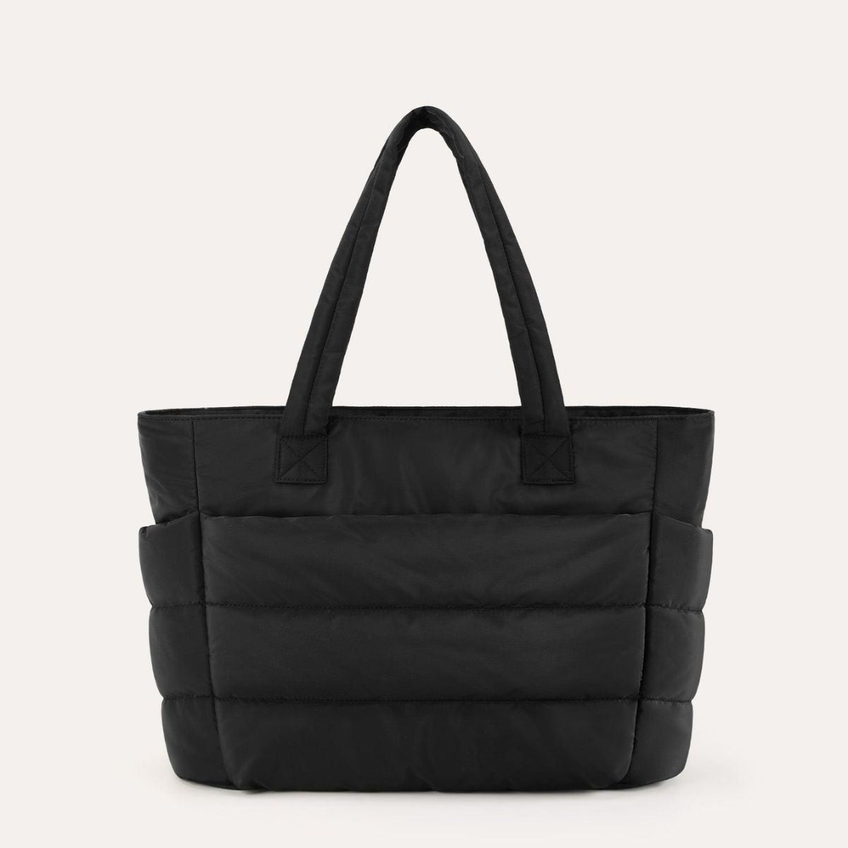 Quilted Puffy Tote Bag - Stylish, Roomy 20L Everyday Carryall 13