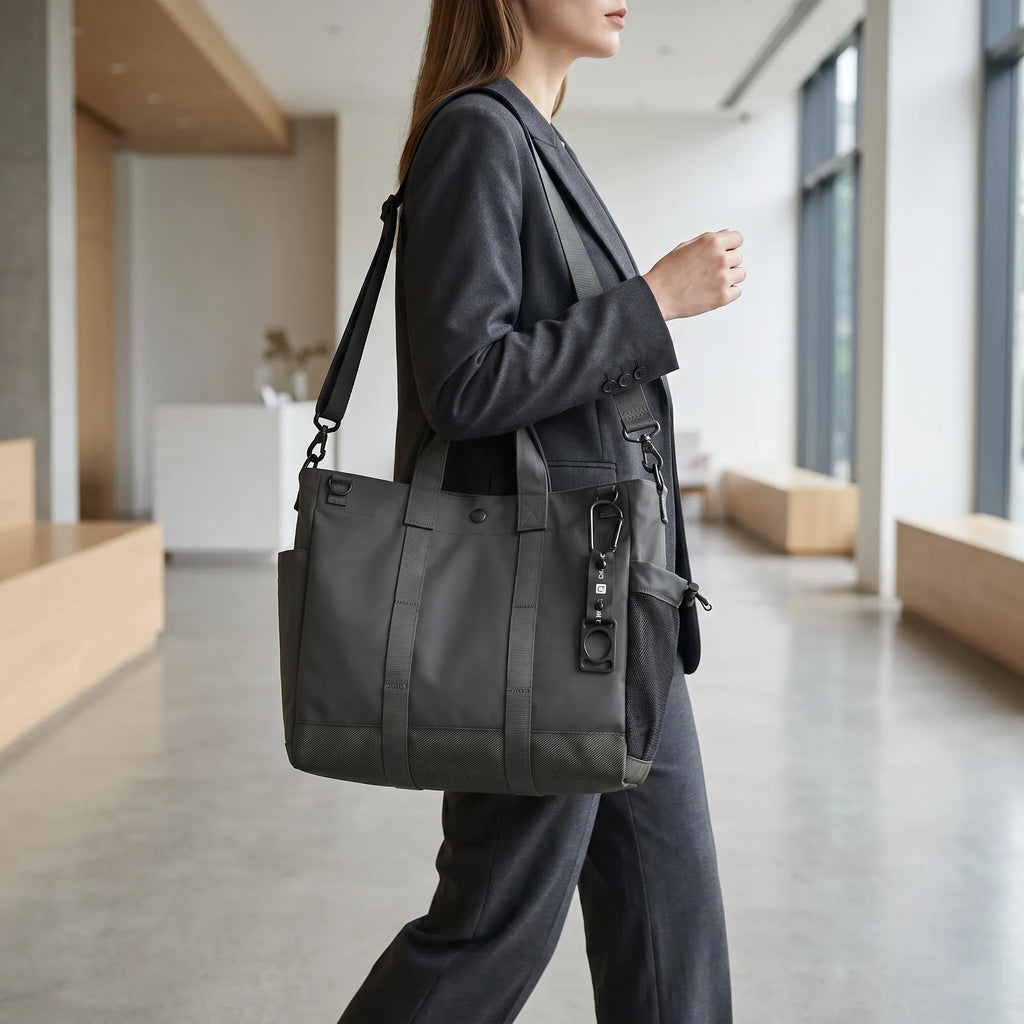 AA OOS Multi-Compartment Laptop Tote With Adjustable Strap - Trekton