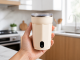 Stirly self-stirring cup in hand