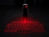 LumiKey full-size laser keyboard projection