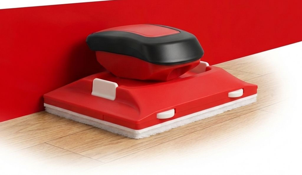 Paint Edger Guide Tool with Guide Wheels for Crisp Lines Without Tape