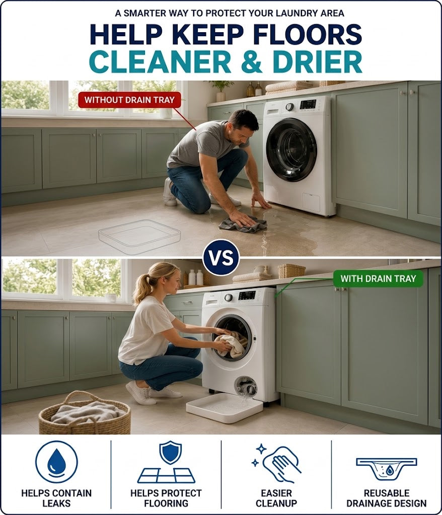 Catch, guide and empty with less cleanup