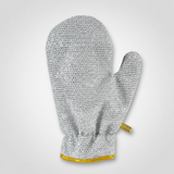ScrubMate wire-mesh scrub glove studio shot