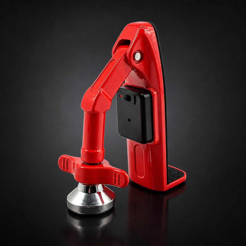 Haven portable door brace with alarm — studio shot