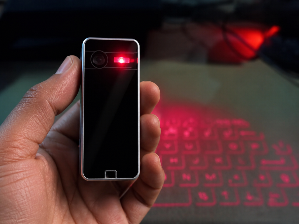 Put a keyboard of light in your pocket