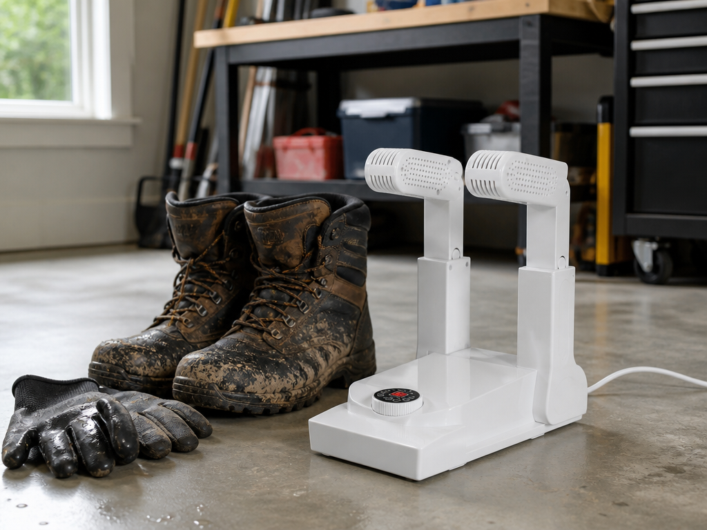 Boots, shoes, gloves — anywhere