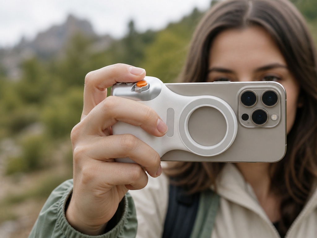 A real grip for your phone camera