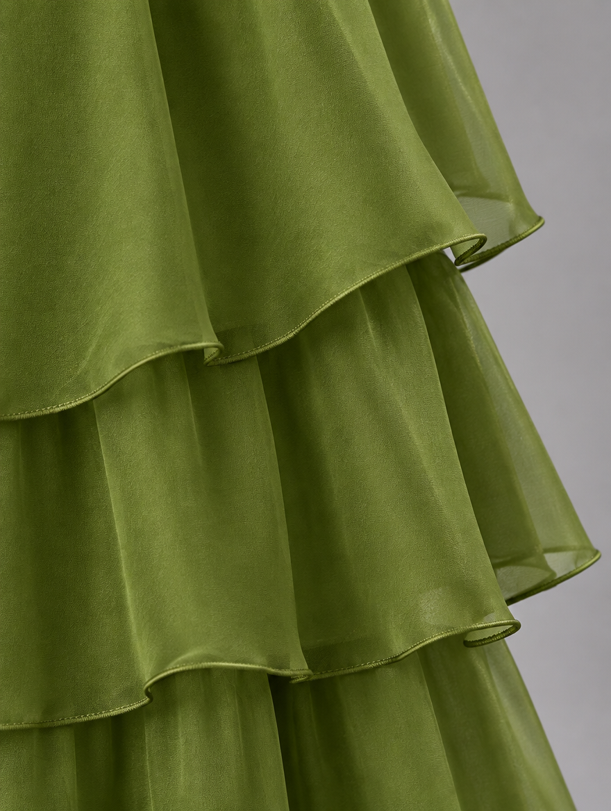 Elegant Flowing Layered Maxi Dress for Women – Loose Fit, Lightweight 14