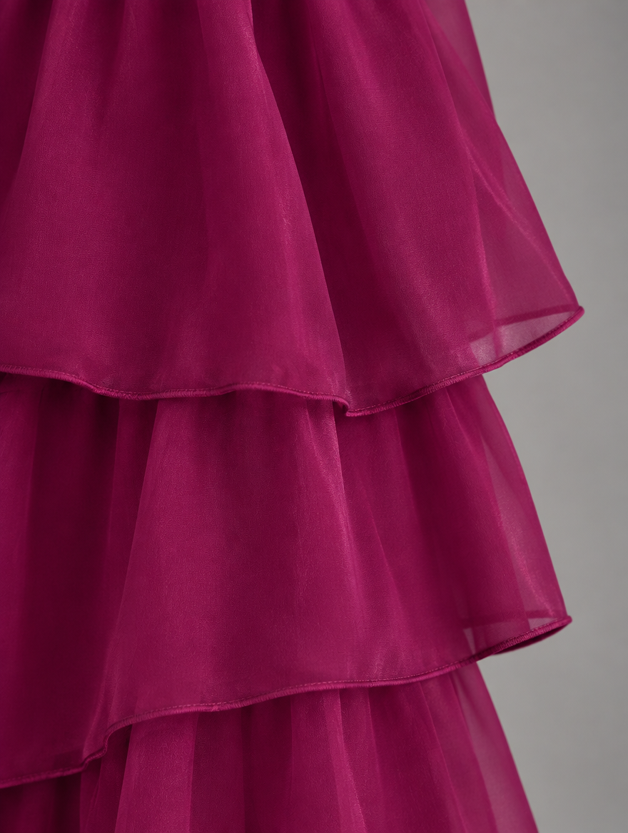 Elegant Flowing Layered Maxi Dress for Women – Loose Fit, Lightweight 23