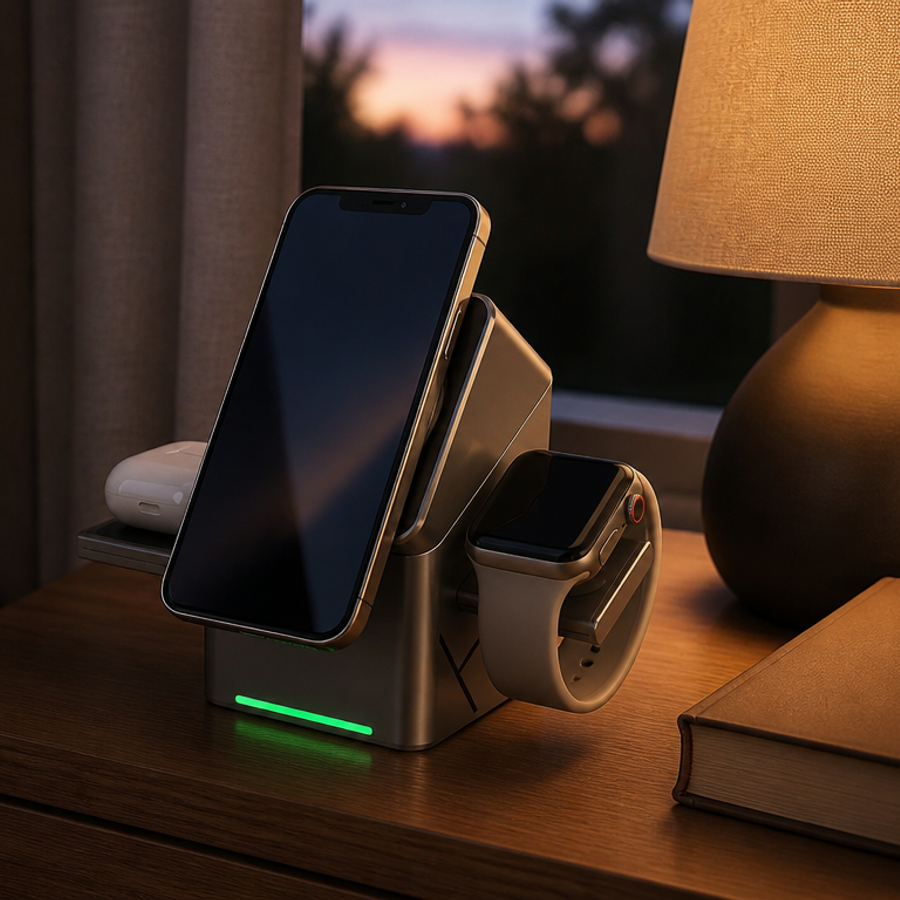 On the nightstand