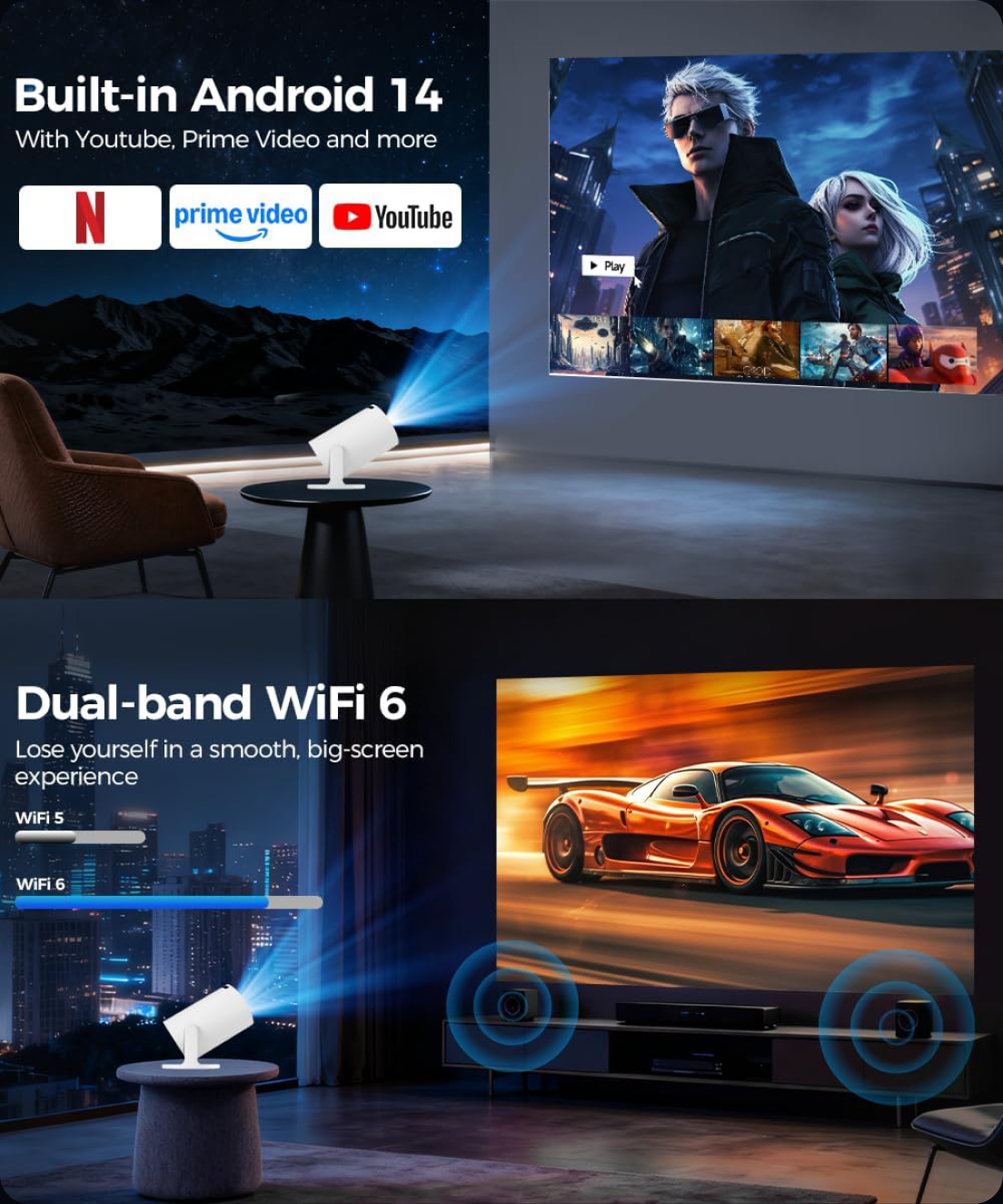 One device. Infinite screens.