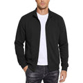Men's Zip-Up Cotton Sweatshirt Jacket, Breathable Classic Relaxed Fit 1