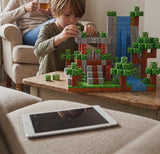 Magnetic building blocks in use