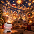 Christmas Light Projector with Animated Holiday Patterns, USB Powered 1