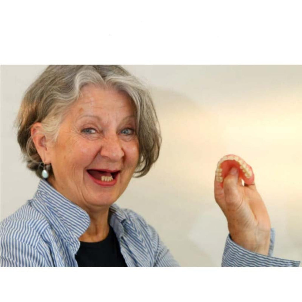 Removable Full Arch Denture Set with Flexible Cushion Grip for Everyday Wear 3
