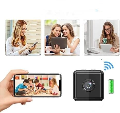 Wireless Mini WiFi Security Camera - 1080P Full HD, 8 m Infrared Night Vision, 90-Day Battery, IP65 3